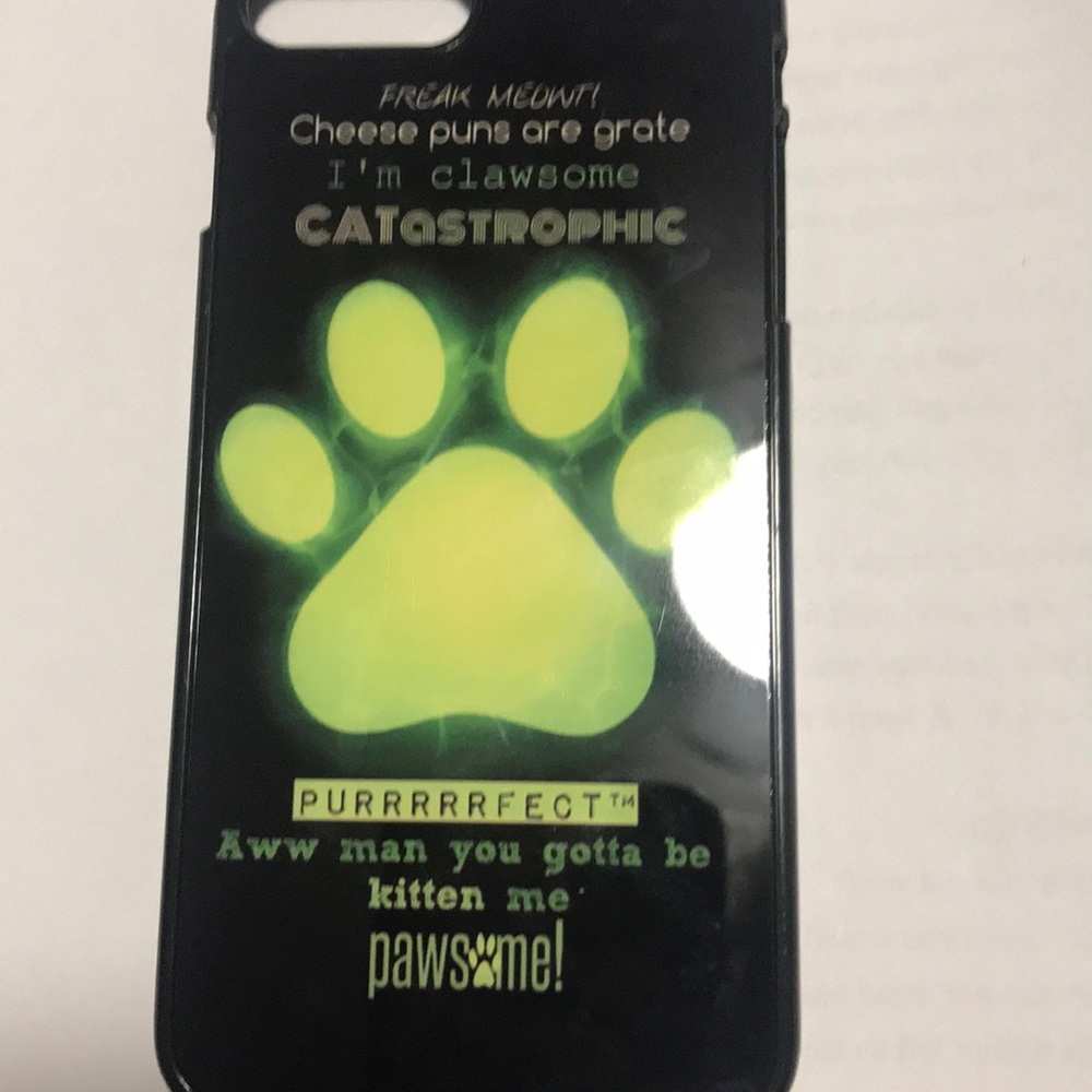 I iPhone 7 Plus - Cat Noir saying case